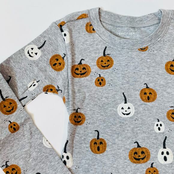 NWT Petit Lem Size 12M Jack O Lantern PJs - Picture 2 of 6